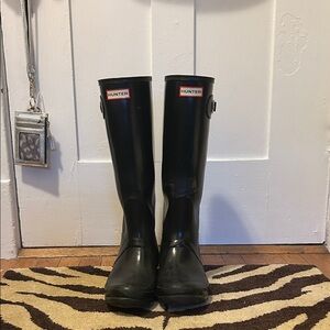 Hunter Classic Black Tall Boots